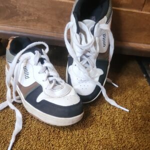 Stylish Black and White Sneakers